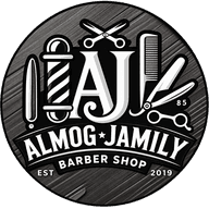 הלוגו של ALMOG JAMILY BARBER SHOP
